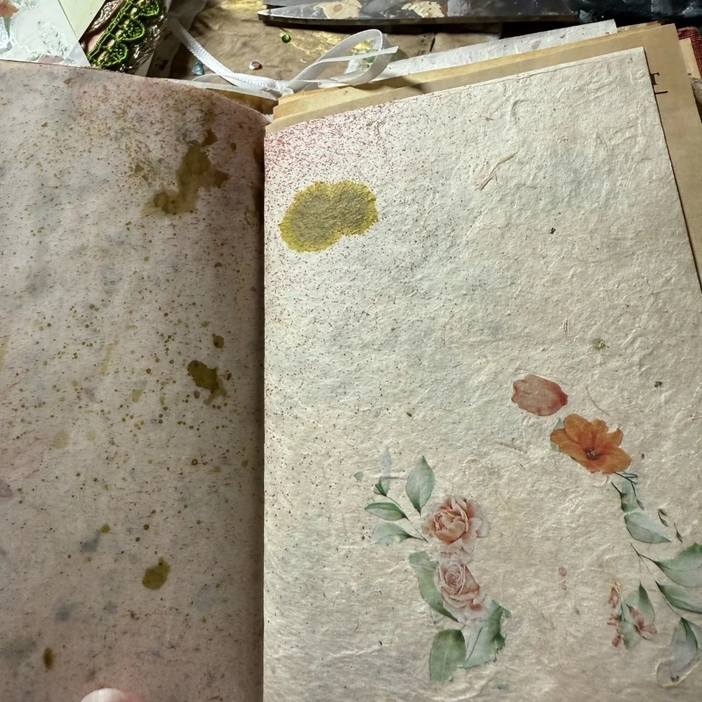 Handmade Journal The Dog Violet Fairy Book Cover
